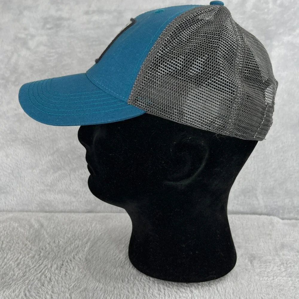 Kenny Chesney Trucker Hat Teal Legacy Patch Country Music Concert Mesh Snapback